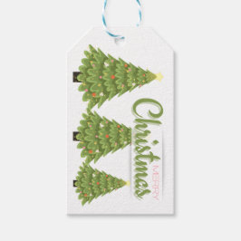 Merry kermas cadeaulabel