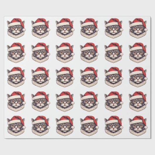 Merry kermas cadeaupapier (Vlak)