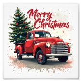 Merry kermas foto afdruk (Voorkant)