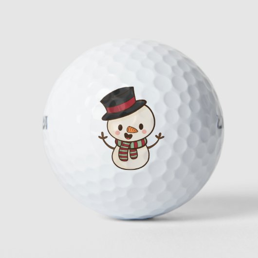 Merry kermas golfballen (Voorkant)