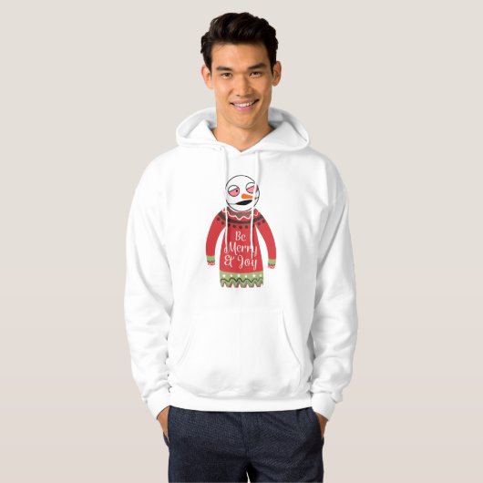 Merry kermas hoodie (Voorkant volledig)