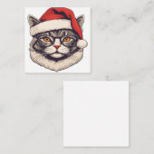 Merry kermas informatiekaartje (Voorkant / Achterkant)