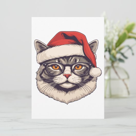 Merry kermas kaart (Staand voorkant)