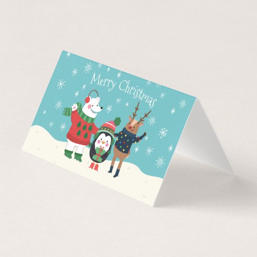 Merry kermas kaart (Voorkant)
