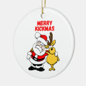 Merry kermas keramisch ornament (Links)