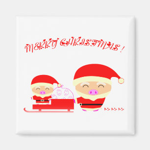 Merry kermas magneet