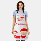 Merry kermas schort (Gedragen)