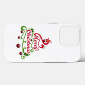 Merry kermas simpel Case-Mate iPhone case (Achterkant (horizontaal))