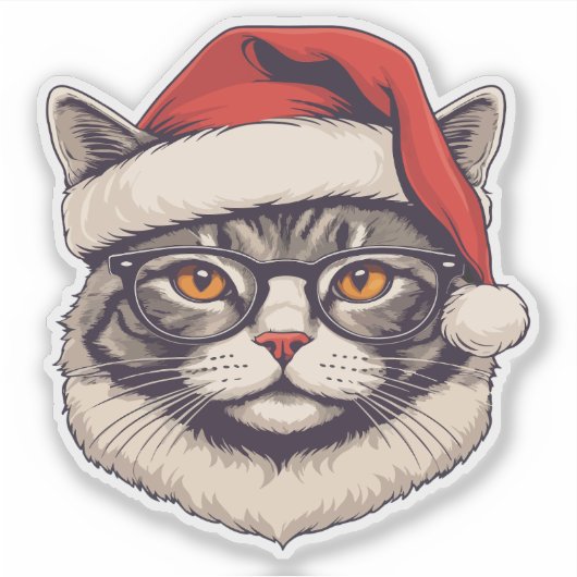 Merry kermas sticker (Voorkant)