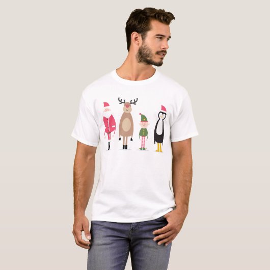 Merry kermas t-shirt (Voorkant volledig)