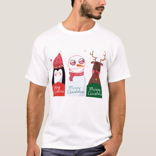 Merry kermas t-shirt (Voorkant)