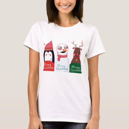 Merry kermas t-shirt (Voorkant)