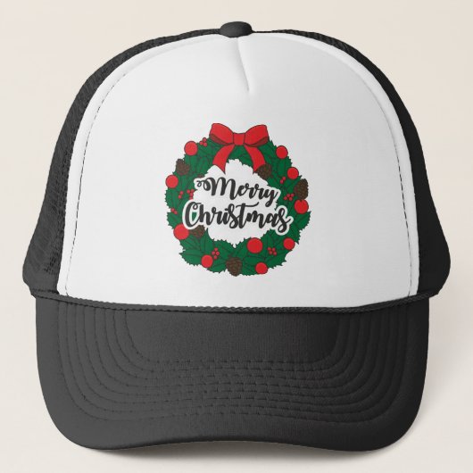 Merry kermas trucker pet (Voorkant)