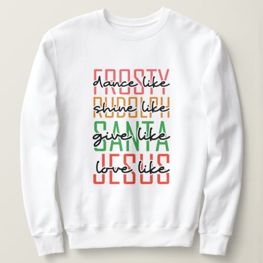 Merry kermas trui (Design voorkant)
