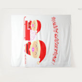 Merry kermas wandkleed (Voorkant (horizontaal))