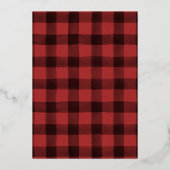 Merry kerst 1 Foto Pset Gold Folie Feestdagenkaart (Achterkant)