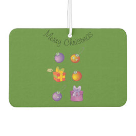 Merry kerst Air Fresheners Luchtverfrisser