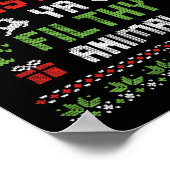 Merry kerst Animal Filthy Ya Poster (Hoek)