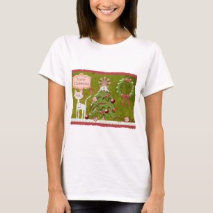 Merry kerst Baubles T-shirt
