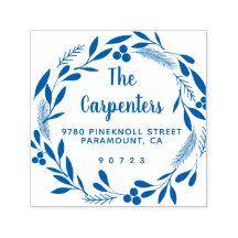 Merry kerst Botanical Garland Handschrift