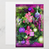 Merry Kerst_ Briefpapier (Voorkant / Achterkant)