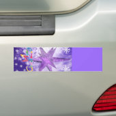 Merry Kerst_ Bumpersticker (Op auto)