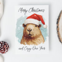 Merry kerst Capybara