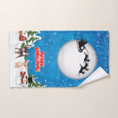 Merry kerst Chihuahuas Bad Handdoek (Handdoek)
