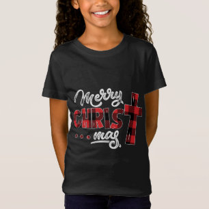Merry kerst Christus Buffalo Pset Cross-mas Gi T-shirt