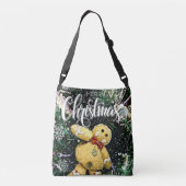 Merry kerst Crossbody Bag Tas (Achterkant)