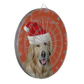 Merry kerst Doggy Dartbord (Voorkant Links)