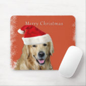 Merry kerst Doggy Muismat (Met muis)