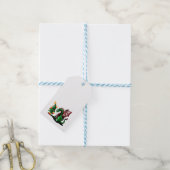 Merry kerst Dragon Cadeaulabel (Met Touw)