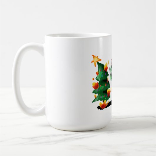Merry kerst Dragon Koffiemok (Links)
