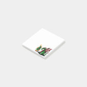 Merry kerst Dragon Post-it® Notes (Schuin)