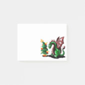 Merry kerst Dragon Post-it® Notes (Voorkant)