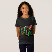 Merry kerst Dragon T-shirt (Voorkant volledig)