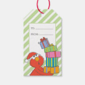 Merry kerst Elmo Cadeaulabel (Voorkant)