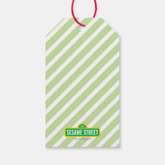 Merry kerst Elmo Cadeaulabel (Achterkant)