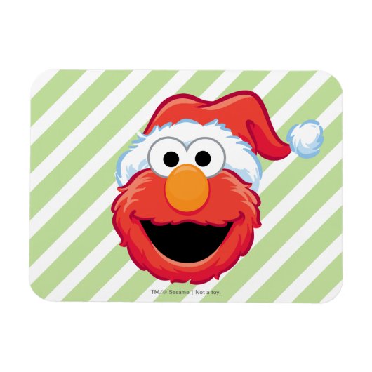Merry kerst Elmo Magneet (Horizontaal)
