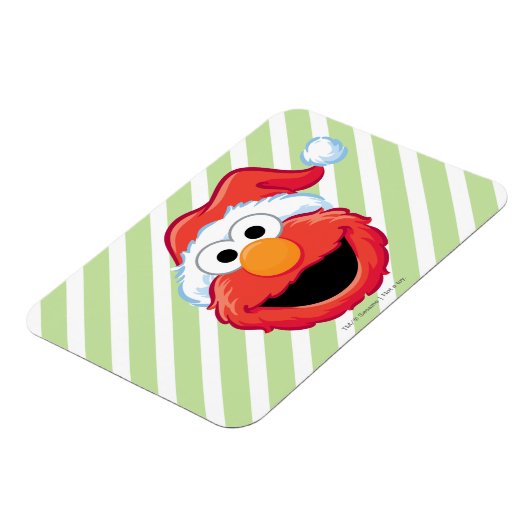 Merry kerst Elmo Magneet (Linkerzijde)