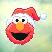 Merry kerst Elmo Raamsticker (Vel 3)