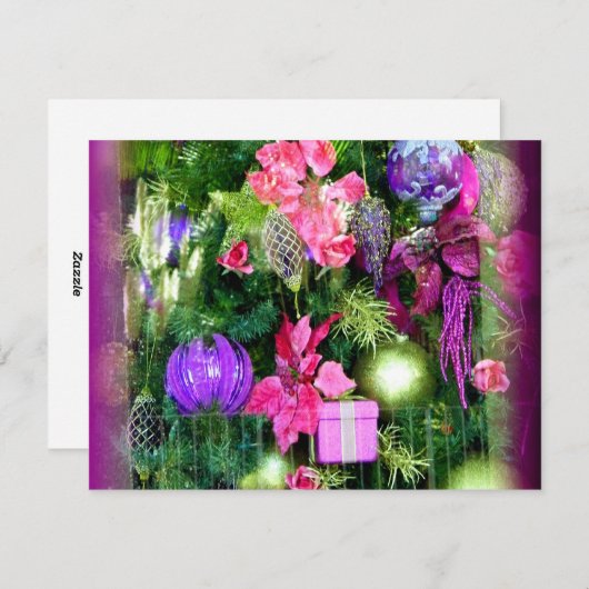 Merry Kerst_ Feestdagenkaart (Voorkant / Achterkant)