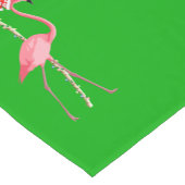 Merry kerst Flamingo Korte Tafelloper (Hoek)