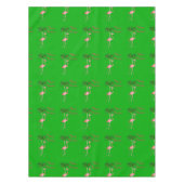 Merry kerst Flamingo Tafelkleed (Voorkant)