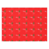 Merry kerst Flamingo Tafelkleed (Voorkant (Horizontaal))