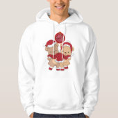 Merry kerst Geboste Sweatshirt (Voorkant)