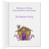 Merry kerst Gingerbrood (Binnen (Rechts))