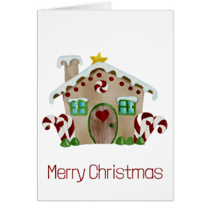 Merry kerst Gingerbrood