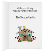 Merry kerst Gingerbrood (Binnen (Rechts))